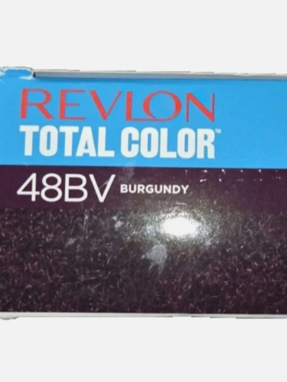 Revlon Total Color Nourishing Cream Formula Hair Color 48BV Burgundy Vegan New